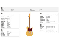 Fender Squier FSR CV 60 Cust Tele LRL AZG Fender Squier FSR CV 60 Cust Tele LRL AZG